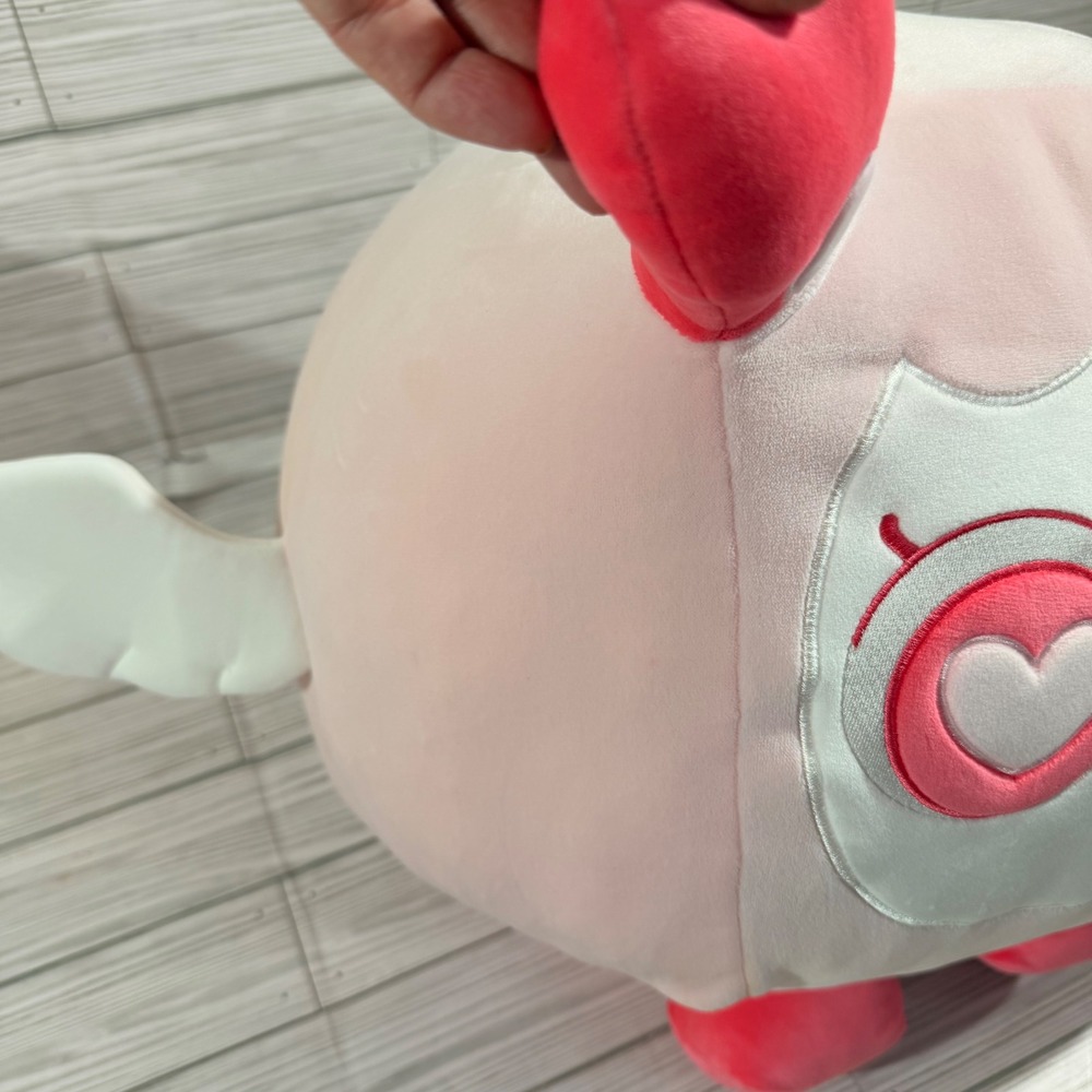 Big Games Pet Simulator Titanic Valentine Lamb Plush Pink Heart Eyes 14 Inch - Picture 4 of 9